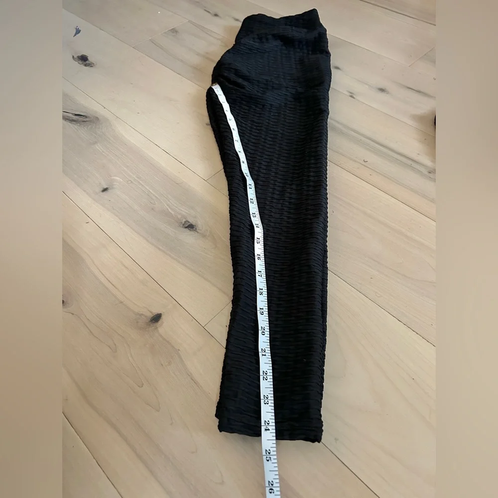 Scrunch Butt High Waisted Yoga Pants Workout Peach Booty Leggings S/M - Picture 4 of 14
